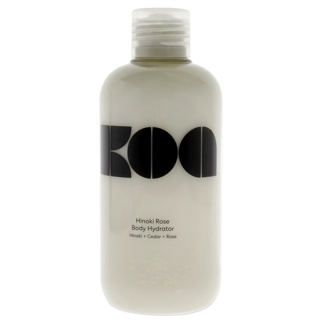 Hidratante corporal Hinoki Rose de KOA para unisex - Hidratante de 8 oz