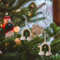thumbnail image 3 of CNKOO Rainbow Christmas Tree Pendant Hanging Colorful Ornament Art Crafts, 3 of 3