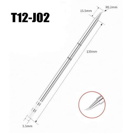 

T12 K J Series Soldering Iron Tip For 950D 202 942 Soldering Station WeldingTool