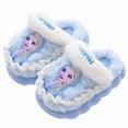 thumbnail image 5 of Frozen Elsa Animation Peripheral Creative Cartoon Printed Autumn And Winter Children'S Warm Non-Slip Thickened Cotton Slippers, 5 of 5