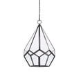 thumbnail image 3 of Better Homes & Gardens Metal and Glass Diamond shaped Hanging Terrarium, 6.2 in Dia x 8.9 in H, 3 of 8