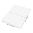thumbnail image 5 of VEVOR Chair Mat, 36 x 48-inch Office Chair Mat for Carpeted Floors, Plastic Floor Protector Rug with Studded, Non-Slip & Easy to Clean, Smooth Glide Under Desk Rug for Home Office (Rectangular), 5 of 9