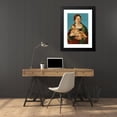 thumbnail image 4 of Ercole de' Roberti 18x24 Black Modern Framed Museum Art Print Titled - Virgin and Child (1490-96), 4 of 5