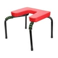 thumbnail image 4 of S SERENABLE Yoga Headstand Bench Inversion Chair PU Pads Strong Steel Frame Core Strength Building Headstand Yoga Headstand Stool Red WITH Mat, 4 of 9