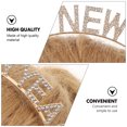 thumbnail image 3 of 1Pc Fashion Letter Rhinestone Headband HAPPY NEW YEAR Hair Decor for Party, 3 of 8