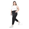 thumbnail image 3 of Pants jogger basico Roman Fashion /Tallas Extras, 11620 (Negro) negro 40, 3 of 6