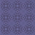thumbnail image 1 of Ahgly Company Machine Washable Indoor Square Transitional Medium Slate Blue Area Rugs, 5' Square, 1 of 7