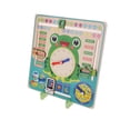 thumbnail image 1 of Calendario de Madera Tablero de Reloj Fecha Hora Clima Juguete Educativo para Zulema Reloj de juguete de madera para niños, 1 of 8
