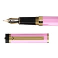 thumbnail image 2 of Pluma estilográfica Dryden Designs rosa, punta mediana fina, 24 cartuchos, 2 of 8