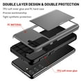 thumbnail image 2 of Dteck Case for Samsung Galaxy S22 Plus,Shockproof Wallet Card Slot Holder Pocket Slide Slim Fit Dual Layer Soft TPU Hard PC Hybrid Protective Back Cover for Galaxy S22 Plus 5G, Gray, 2 of 6