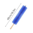 thumbnail image 2 of Household Cleaning Brush Long Flexible Dust Removal Brush with Wooden Handle Bendable Air Conditioner Vent Cleaning Brush Duster for Fan Window Blinds Refrigerator Gap Deep Clean, 2 of 2