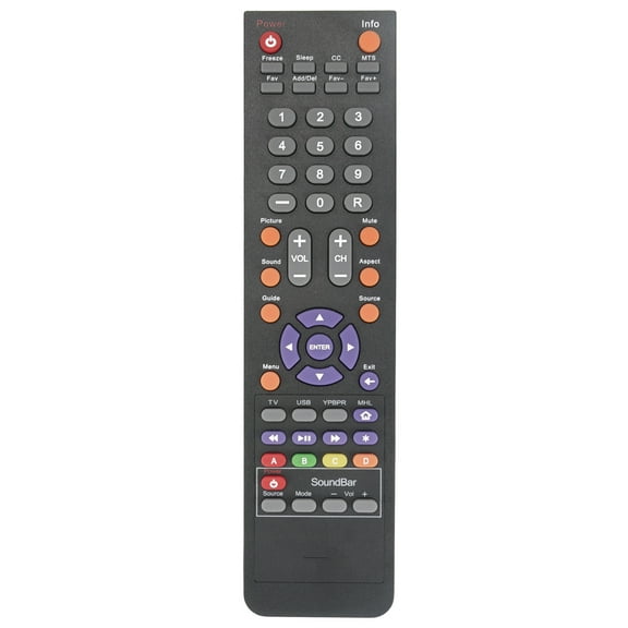 New 142022370010C Remote Control fit for Sceptre TV X405BV-FMDU X405BV-FMQR X409BV-FHDR