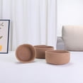 thumbnail image 7 of Unique Bargains Round Woven Storage Basket Small Storage Bin for Home Decor Brown S, 7 of 7