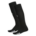 thumbnail image 1 of adidas Rivalry Field Multi-Sport Socks (2-Pack), Black/White, Large, 1 of 3