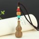 thumbnail image 5 of Collares largos suéter cadena ropa accesorios calabaza colgante collar para hombres Natural jinwen Collar colgante, 5 of 8