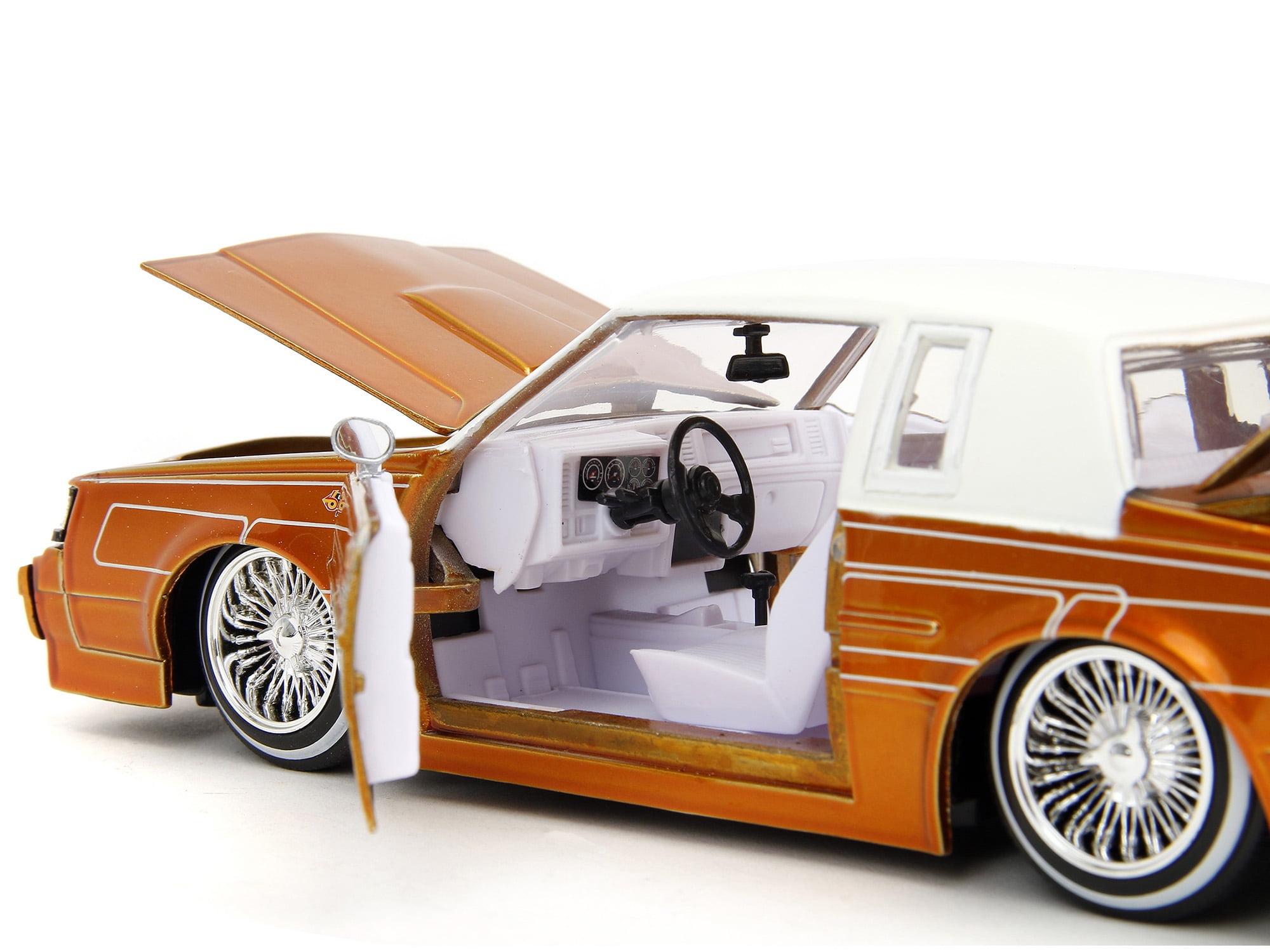 ビッグタイムマッスル - 1987 ビュイック・ナショナル(パープル) Jada 1:24 Big Time Muscle 1987 Buick Grand National Diecast