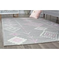 thumbnail image 6 of Soleil BR15E Native Blush Tribal Moroccan gray Area Rug, 5'x7', 6 of 9