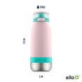 thumbnail image 3 of Ello Emma Vacuum Insulated Stainless Steel Kids Water Bottle with Straw, 14oz, Cotton Candy, 3 of 3