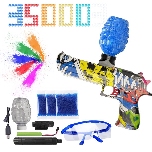 Splatterball gun,Splatter Ball Gun Water Beads,for Electric Gel Ball