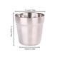 thumbnail image 4 of Yuarrent Taza de Camping Mini doble capa a prueba de fugas café té de la leche bebida viaje barbacoa taza de agua para cena fiesta senderismo Kits de desorden para acampar Yuarrent OD031799-00, 4 of 6