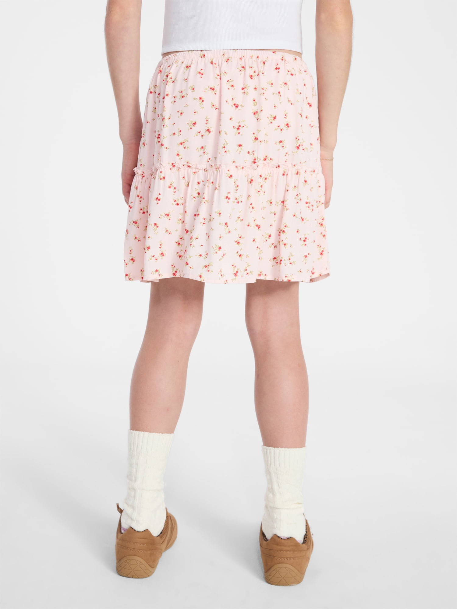 Weekend Academy Girls Tiered Skirt, Sizes 4-18