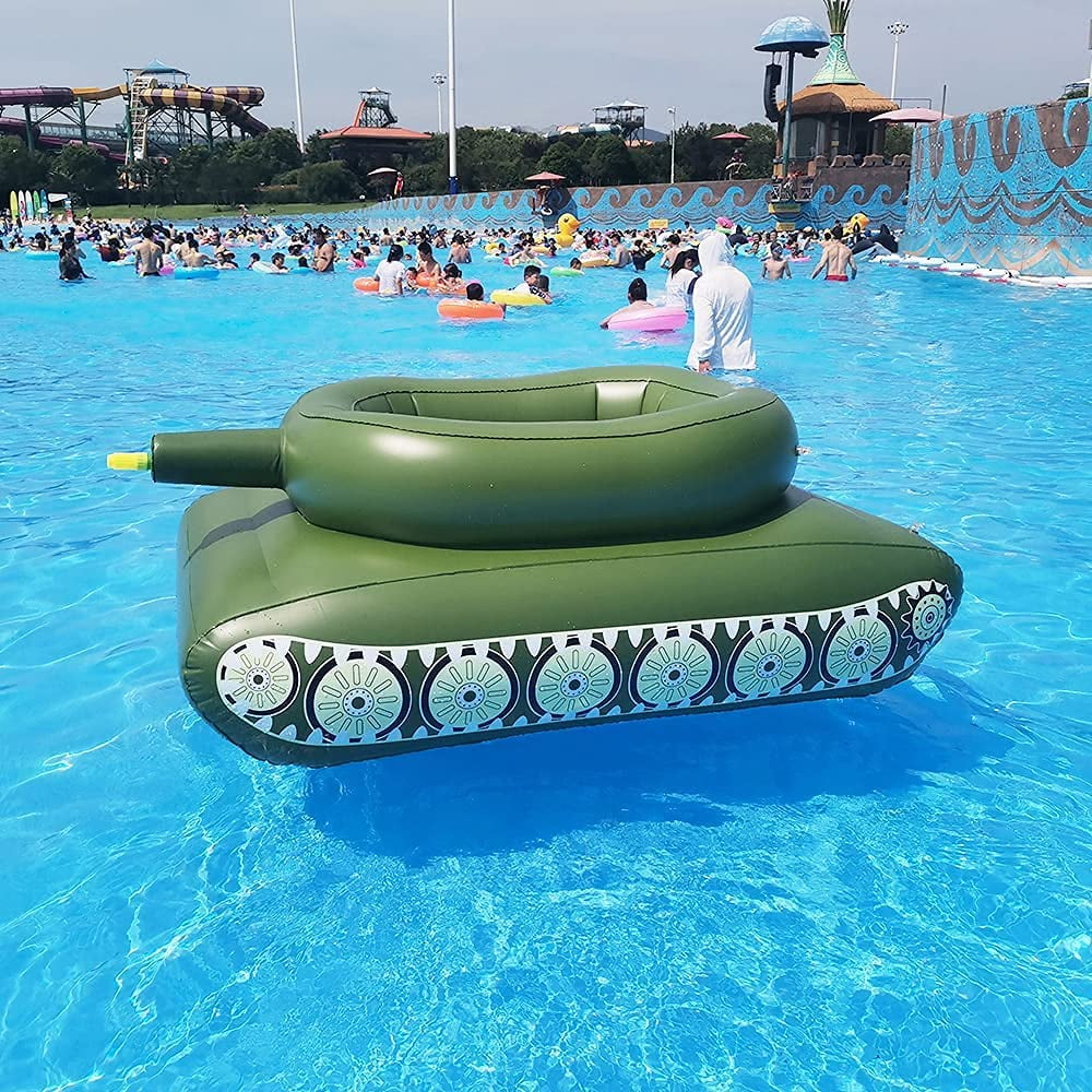 Inflatable Tank Swimming Pool Float Sprinkling Toy Swimming Ring