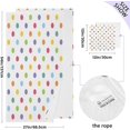 thumbnail image 3 of Colored Polka Dots Towels Highly Absorbent Cotton Towels Set of 2, Premium Spa & Hotel Quality Quick Dry Towel Set,54" x 27", 3 of 6