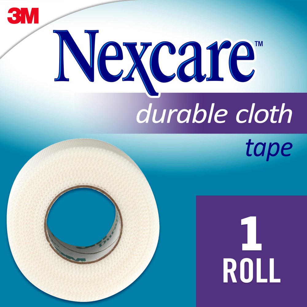 Nexcare Flexible Clear First Aid Tape, Hypoallergenic, From the 1