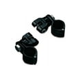 thumbnail image 2 of Kuryakyn 7572 Motorcycle Foot Control Component: Peg Mounts with Magnum Quick Clamps for 1-1/4" Engine Guards or Tubing, Gloss Black, 1 Pair, 2 of 2