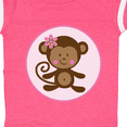 thumbnail image 4 of Inktastic Monkey Girl Girls Baby Bodysuit, 4 of 5