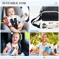 thumbnail image 5 of 2-Pack Seat Belt Covers with Flannel Seatbelt Shoulder Strap Case Adjustable Straps Soft Padding for Car Dog Head and Paw Prints Medium, 5 of 8