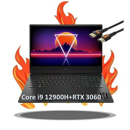 HP Omen 16.1" 165Hz WQHD (2560x1440) IPS Gaming Laptop | Intel i9-12900H 14-Core | NVIDIA RTX 3060 6GB | 4-Zone RGB Backlit Keyboard | Thunderbolt 4 | Wi-Fi 6E | Win10 (16GB RAM | 1TB PCIe SSD)