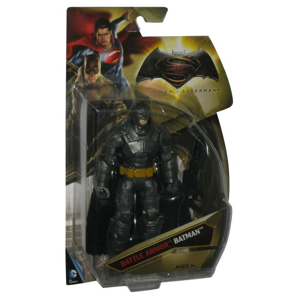 DC Comics Batman vs Superman (2015) Mattel Battle Armor Action Figure -  