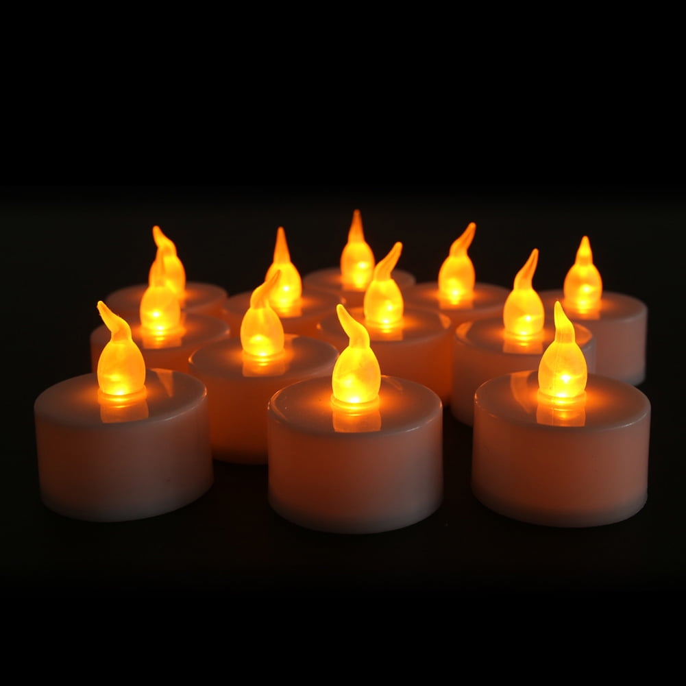 Flameless LED  Tealight  Candles  Tea Light Candle 24pcs Battery-powered LCL24 