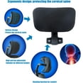 thumbnail image 3 of Adjustable Universal Office Chair Headrest Attachment - Ergonomic Mesh Neck Support Pillow for Comfort and Relaxation, 3 of 6