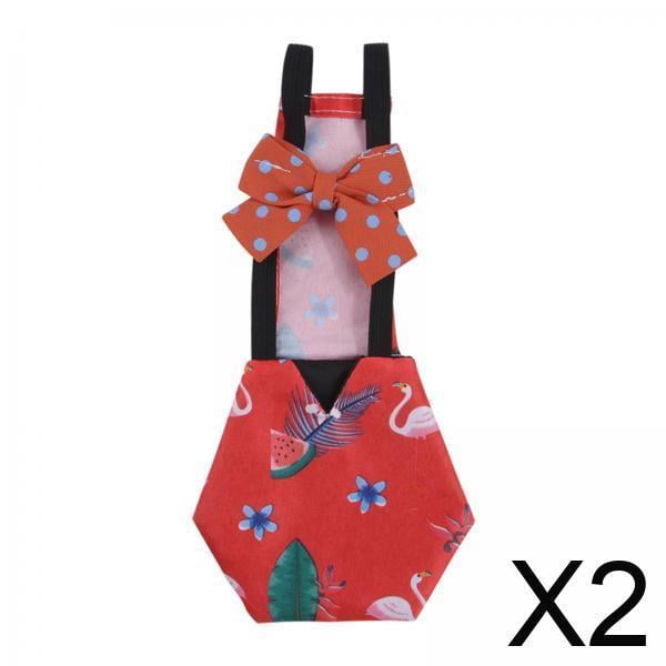 Pañal de y pollo,Pañal de y pollo para mascotas Ropa lavable para aves de corral,Ropa de pañales de ganso ajustable con banda elástica,Disfraz de animales de granja de gallinas