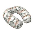 thumbnail image 2 of KLL Flamingo Palm Trees Pattern Memory Foam Cervical Neck Pillow Versatile U-Shaped Pillows for Home/Office/Camping/Travelling/Soft Washable Cover, 2 of 8