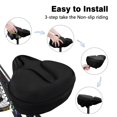 thumbnail image 2 of CojíN del Asiento de Bicicleta - de Asiento de Bicicleta para Asiento de Bicicleta y Bicicleta de Ejercicio, para , Cruiser, Asientos de Bicicleta Estacionarios, 2 of 7