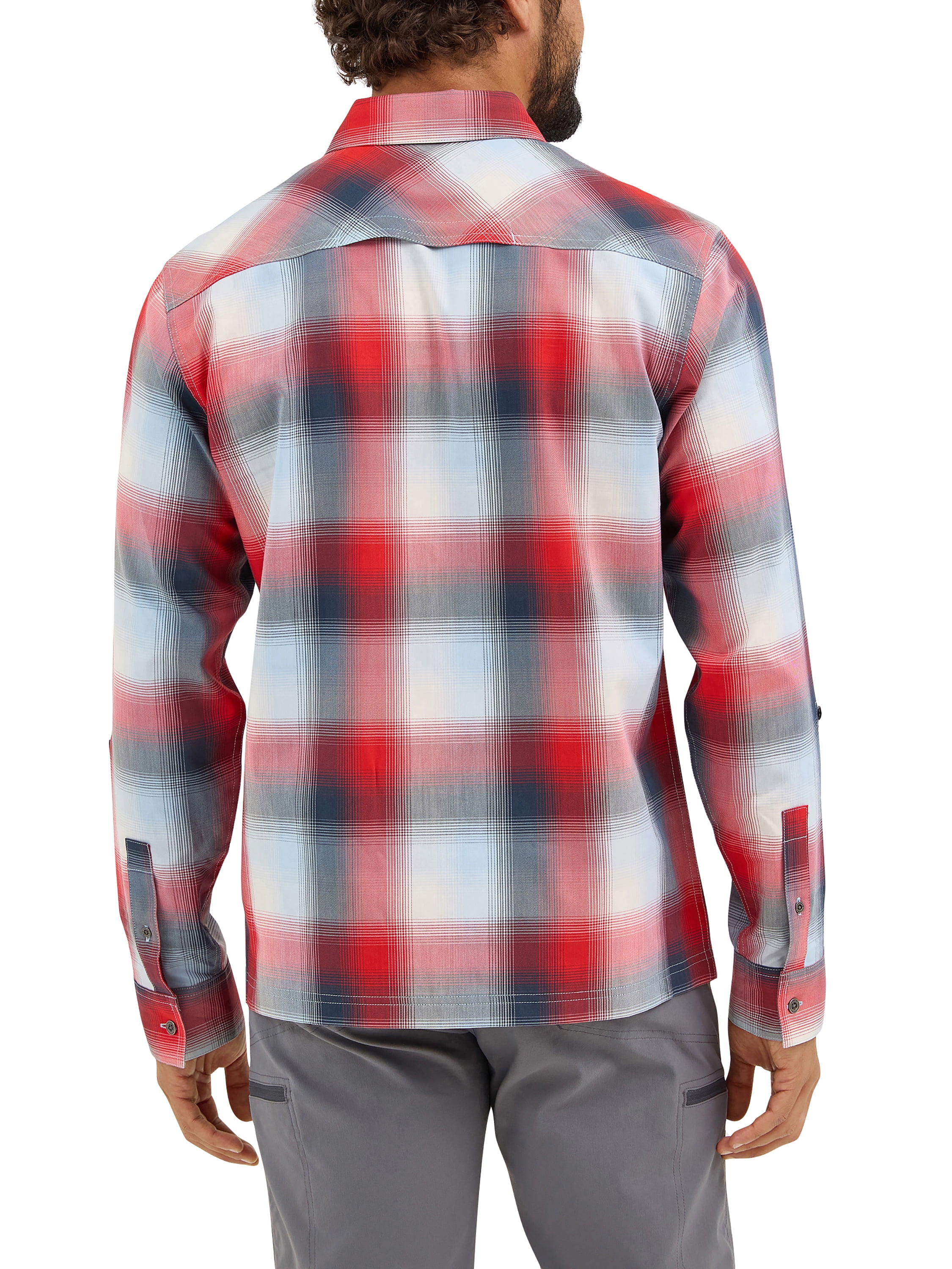 Wrangler Mens Long Sleeve Outdoor Shirt
