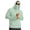 Green, variant on Sun Protection Shirts for Men Long Sleeve Mask Thumb Hole Moisture Wicking Plain Fishing Athletic Hoodie Shirts with Pockets Gray L