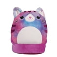 thumbnail image 4 of Little & Big Kids Squishmallows Eloise the Cat Purple slipper, 4 of 6