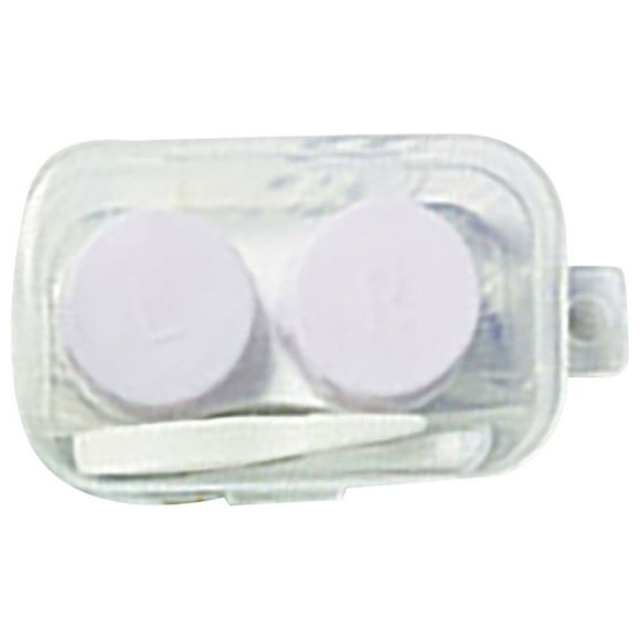 EGNMCR Glasses Case Double Box Cosmetic Contact Glasses Storage Box Contact lens care
