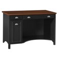 thumbnail image 1 of Atlin Designs Computer Desk with Drawers in Antique Black, 1 of 7