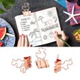 thumbnail image 1 of Paper Clips Finishing Clip Long Tail Clip Test Paperoffice Clip Small Clip Document Design Stationery Clip 20Pcs Office Clip Extra Tail Hair Clips Miniature Long Tail Clips, 1 of 7