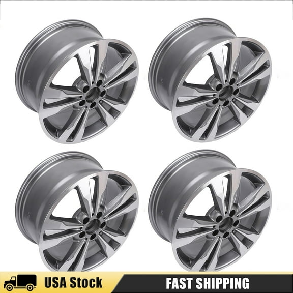 4 Pack 18x8.5 Inch Replacement Wheel Rim for 2015-2021 Mercedes-Benz C300 C350e