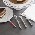 thumbnail image 5 of French Home Set of 4 Cake Forks - Holly Berry, 5 of 5
