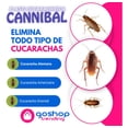 thumbnail image 2 of 6 Pz Caja  Veneno Mata Cucaracha Cannibal Exterminador Plaga, 2 of 10