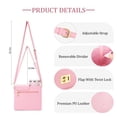 thumbnail image 6 of NexTone Purse Cup Holder Bag with Strap- Outdoor Portable Crossbody Water Bottle Storage Bag for Stanley Cup Tumbler 40 oz, 6 of 7