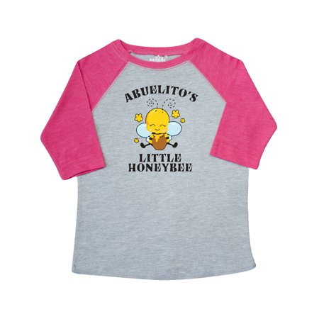 

Inktastic Cute Bee Abuelito s Little Honeybee with Stars Gift Toddler Boy or Toddler Girl T-Shirt