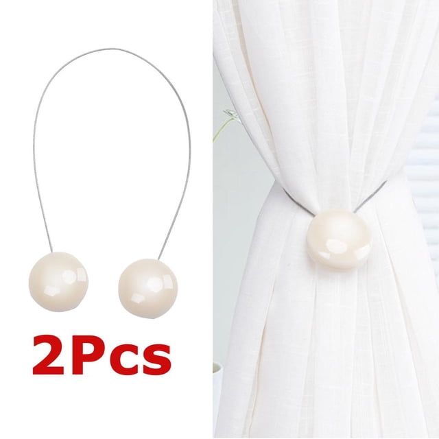 2x 1 unidad Tiebacks de Cortinas Decor de Casa Hogar Clips Ganchos Anillos Macarena Tieback de cortina de cortina de ventana